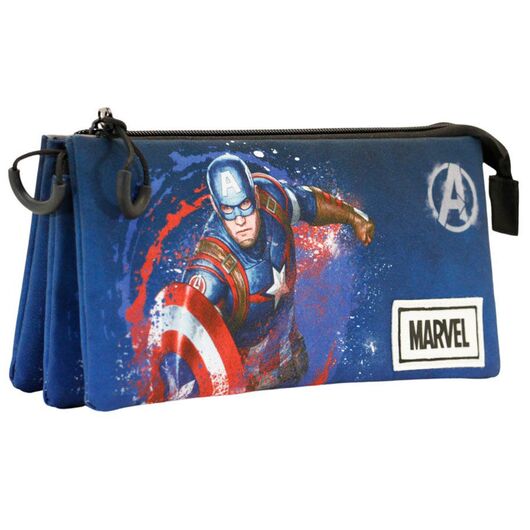 Marvel Captain America Full triple pencil case 8445118034998
