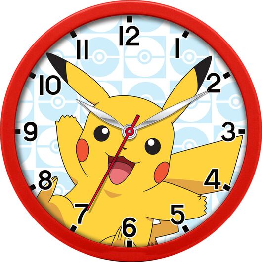 Pokemon Pikachu Wall Clock