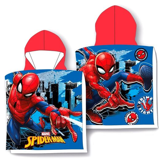 MARVEL Marvel Spiderman microfibre poncho towel