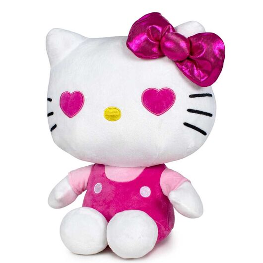 Hello Kitty and Friends: Hello Kitty 50th Anniversary Pink Bow Plush 22cm