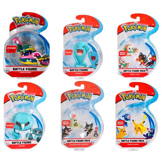 Pokemon Battle assorted figure 5cm 0889933950015