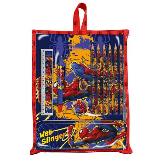 KIDS LICENSING Marvel Spiderman stationery set in bag