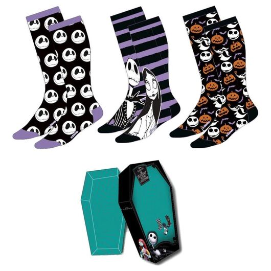 CERDÁ Disney Nightmare Before Christmas pack 3 socks assorted adult