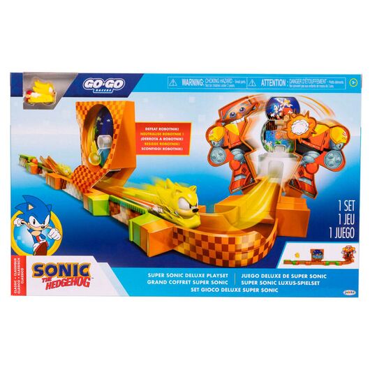 JAKKS PACIFIC Sonic Go Go Racers Deluxe playset