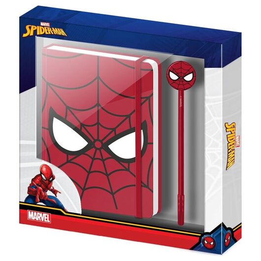 KARACTERMANIA Marvel Spiderman diary + pen set