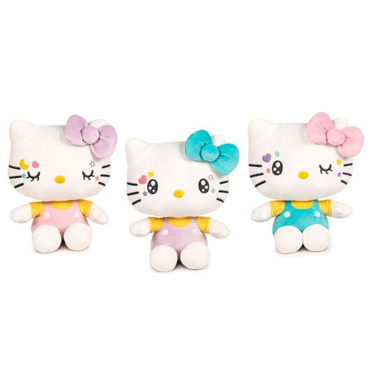 PLAY BY PLAY Hello Kitty 50th Anniversary assorted plush toy 16cm