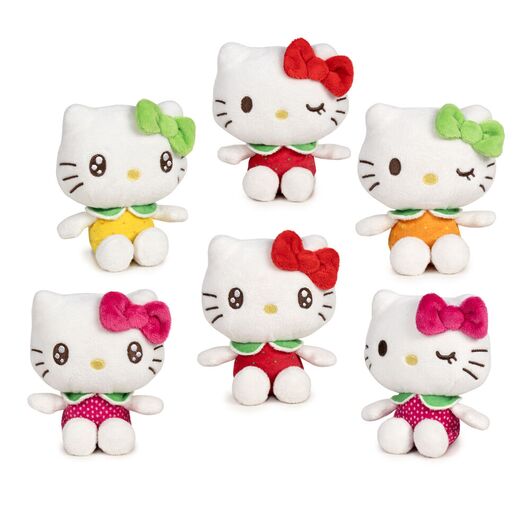 PLAY BY PLAY Hello Kitty Fruits Scented assorted plush toy 12cm