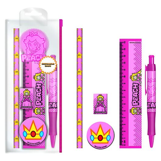 PYRAMID Super Mario Bros Peach stationary set