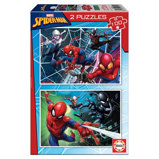 EDUCA Puzzle - Marvel Spiderman 2x100pcs