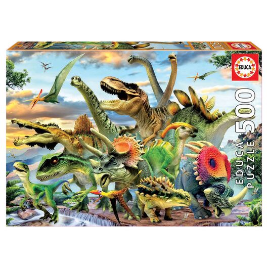 EDUCA Puzzle - Dinosaurs 500pcs