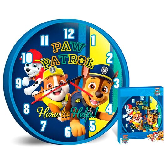 Paw Patrol Wall Clock