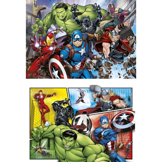 Clementoni Puzzle - Marvel Avengers 2x60pcs