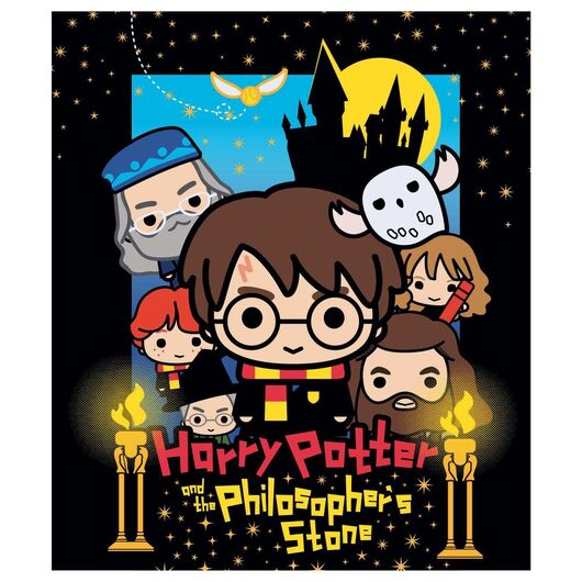 Harry Potter Chibi premium coral blanket 5904009031896