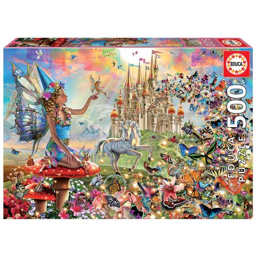 EDUCA Puzzle - Fairies and butterflies 500pcs