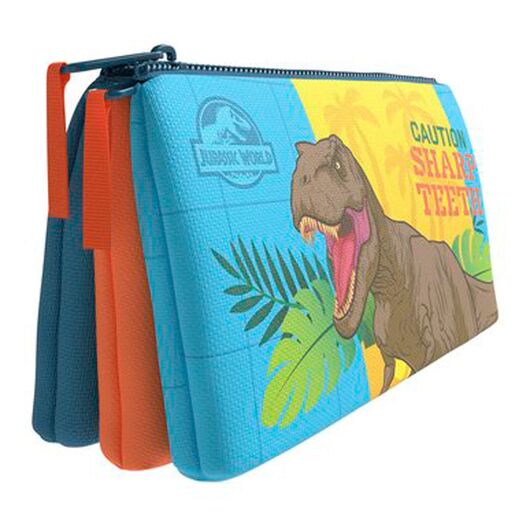 Jurassic World pencil case triple 8426842099934