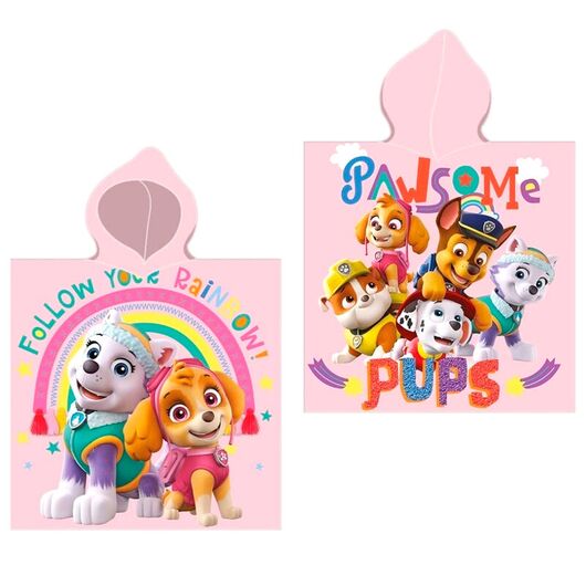 SPIN MASTER Paw Patrol cotton poncho towel