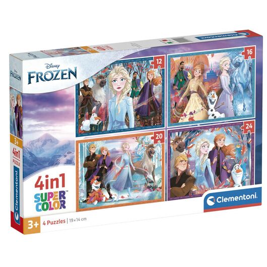 Clementoni Puzzle - Disney Frozen 12-16-20-24pcs