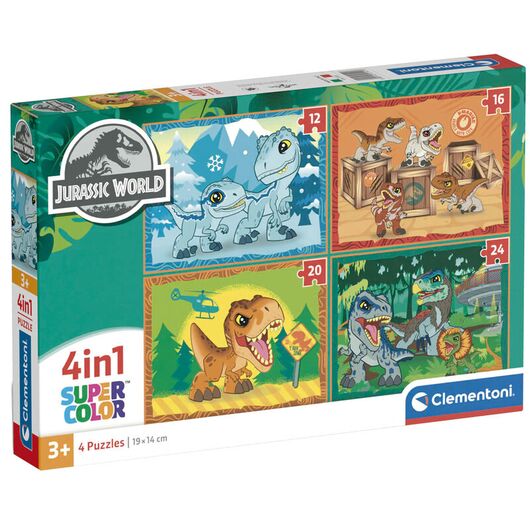 Clementoni Puzzle - Jurassic World puzzle 12-16-20-24pcs