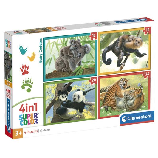 Clementoni Puzzle - Noli Baby Cuddles 12-16-20-24pcs