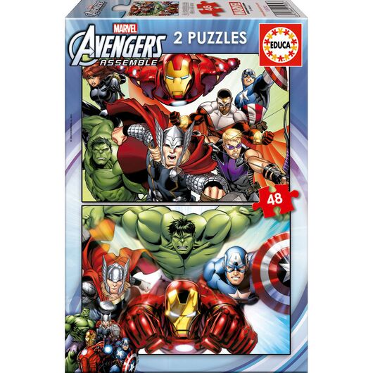 EDUCA Puzzle - Marvel Avengers 2x48pcs