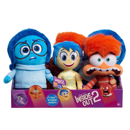 Disney Pixar Inside Out 2 Plush Toy 20cm (1 τεμάχιο - Τυχαία Επιλογή)