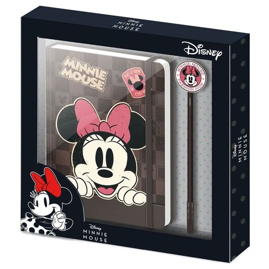 KARACTERMANIA Disney Minnie diary + pen set