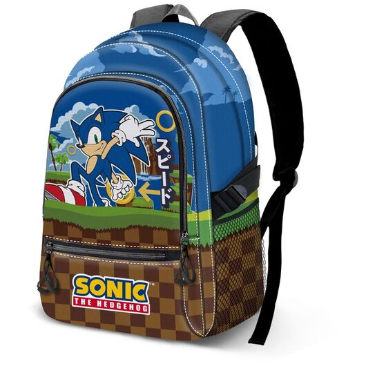 Sonic the Hedgehog Greenhill adaptable backpack 44cm 8445118082340