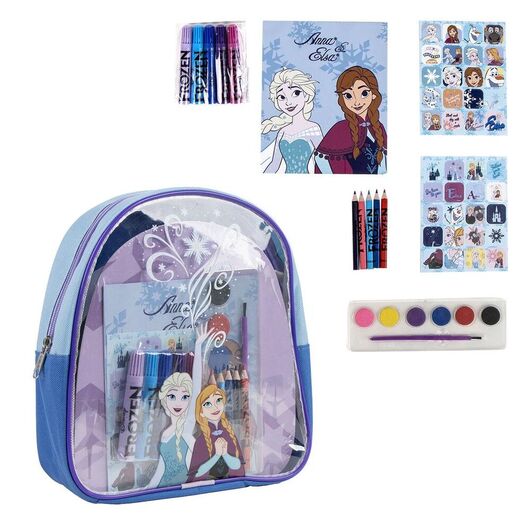 CERDÁ Disney Frozen backpack stationery set