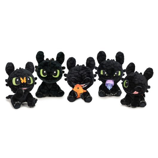 PLAY BY PLAY How To Train Your Dragon Toothless 18cm plush toy assorted