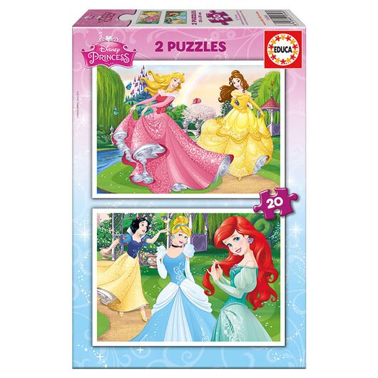 EDUCA Puzzle - Disney Princess 2x20pcs