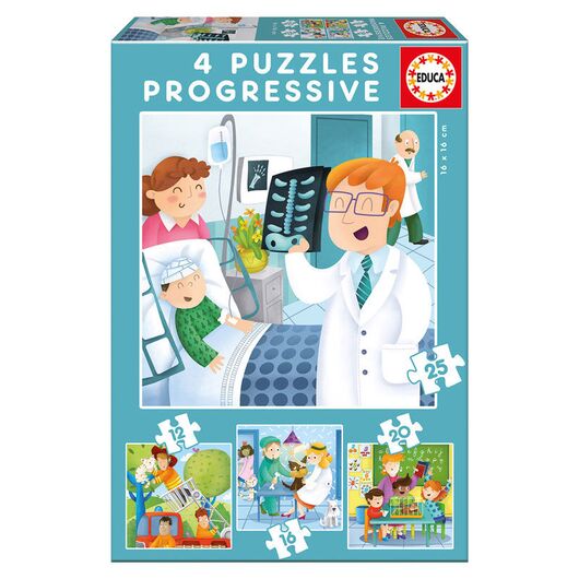 EDUCA Puzzle - I Want To Be 12-16-20-25pcs