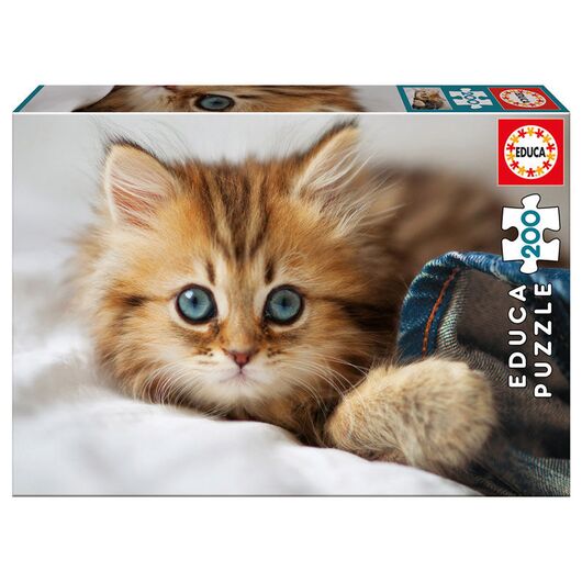 EDUCA Puzzle - Kitten puzzle 200pcs