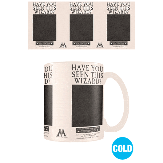PYRAMID Harry Potter Wanted Sirius Black heat change mug