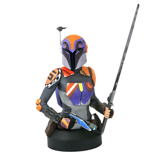 DIAMOND SELECT Star Wars Rebels Sabine Wren bust 15cm