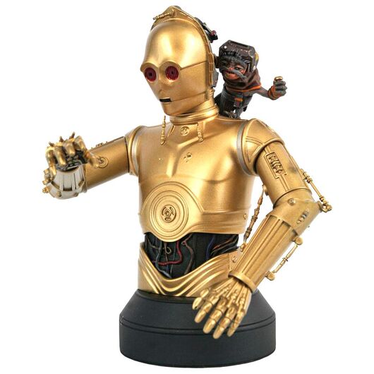 GENTLE GIANT Star Wars Episode IX C-3PO and Babu Frik bust 15cm