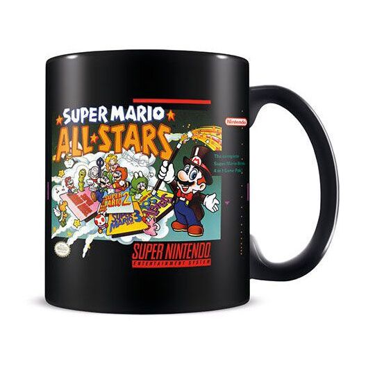 PYRAMID Nintendo Super Mario All Stars ceramic mug