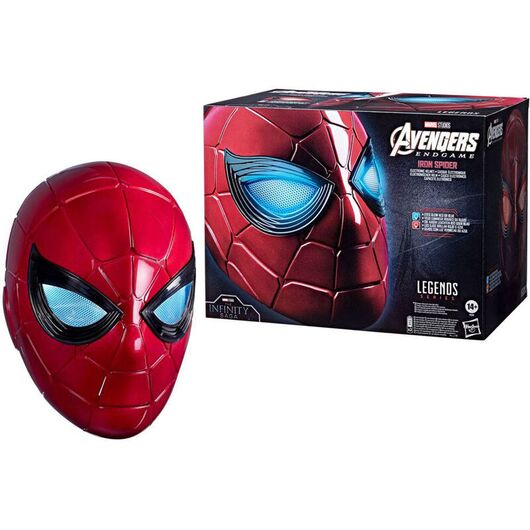 HASBRO Marvel Legends Avengers Spiderman Iron Spider helmet replica