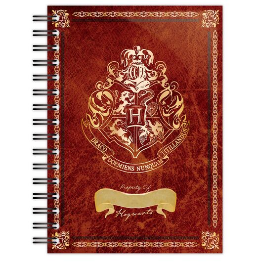 BLUE SKY STUDIOS Harry Potter Hogwarts A5 notebook