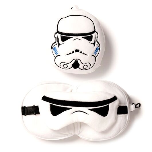 PUCKATOR Relaxeazzz Star Wars Stormtrooper travel pillow eye mask