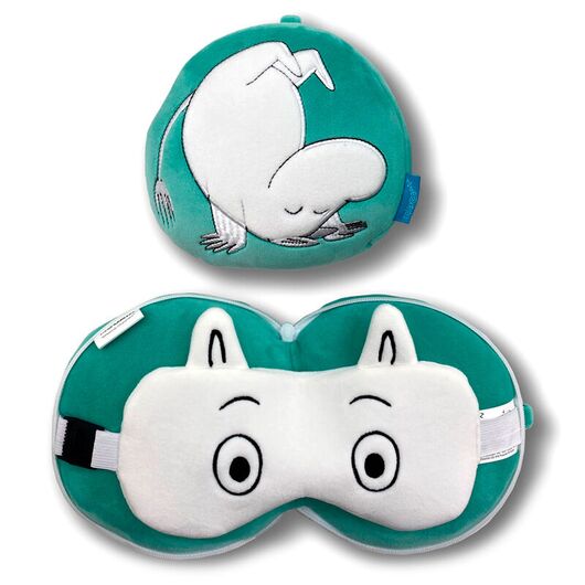 PUCKATOR Relaxeazzz Mumin travel pillow eye mask