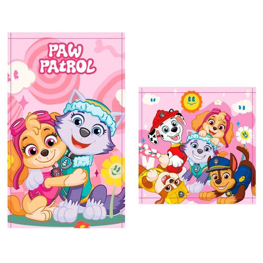 SPIN MASTER Paw Patrol set 2 cotton bath towels