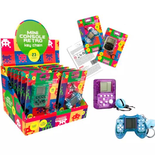 COMANSI Retro mini console Keychain assorted
