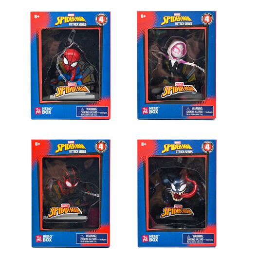 YUME TOYS Marvel Spiderman Hero Box assorted figure