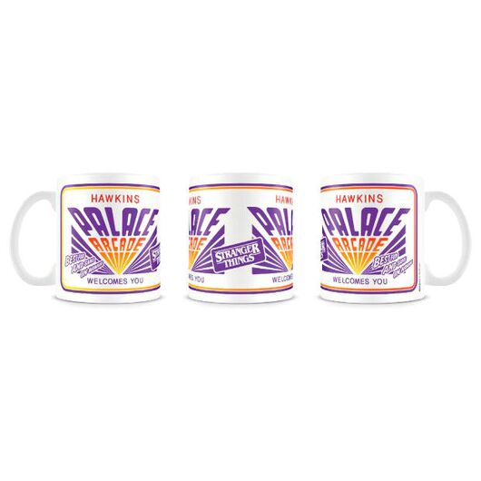 PYRAMID Stranger Things Hawkins Palace Arcade mug
