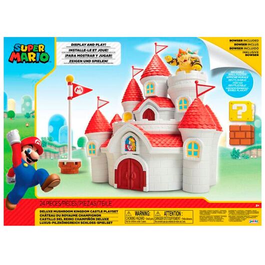 JAKKS PACIFIC Nintendo Super Mario Mushroom Kingdom Castle playset