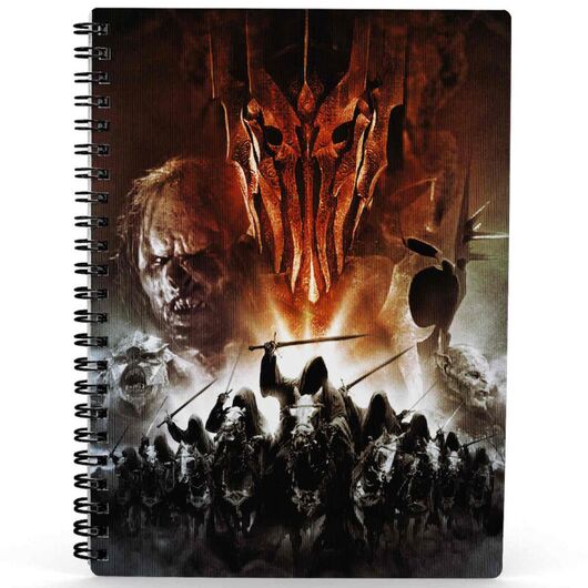 SD TOYS The Lord of the Rings Army 3D notebook
