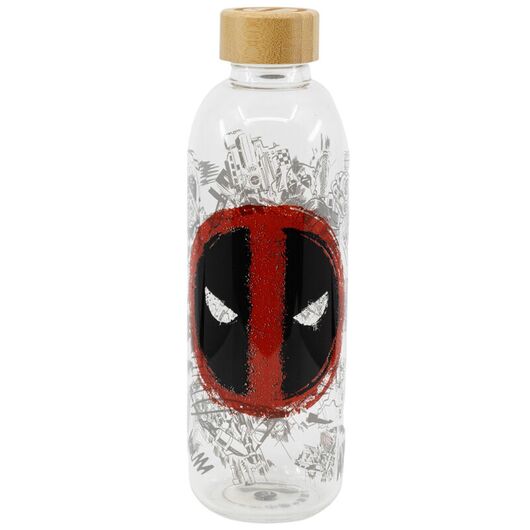 STOR Marvel Deadpool glass bottle 1030ml