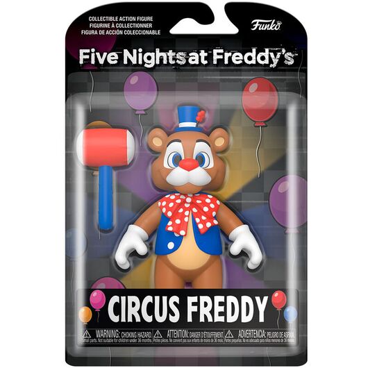 FUNKO FIGURE FNAF Security Breach S3 Circus Freddy 67624