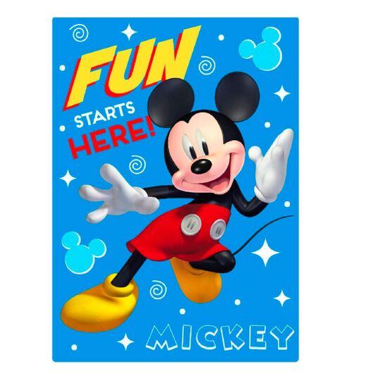 Disney Mickey polar blanket 8435631314967