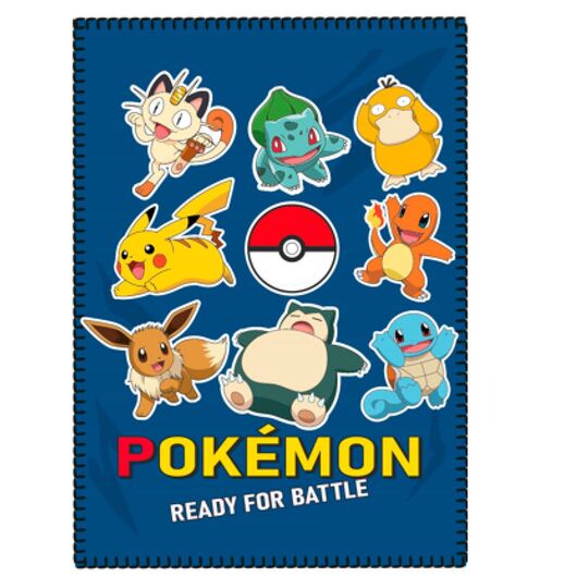 Pokemon polar blanket 8435631315025